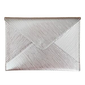 Louis Vuitton Silver Epi Leather Medium Kirigami Envelope Pochette